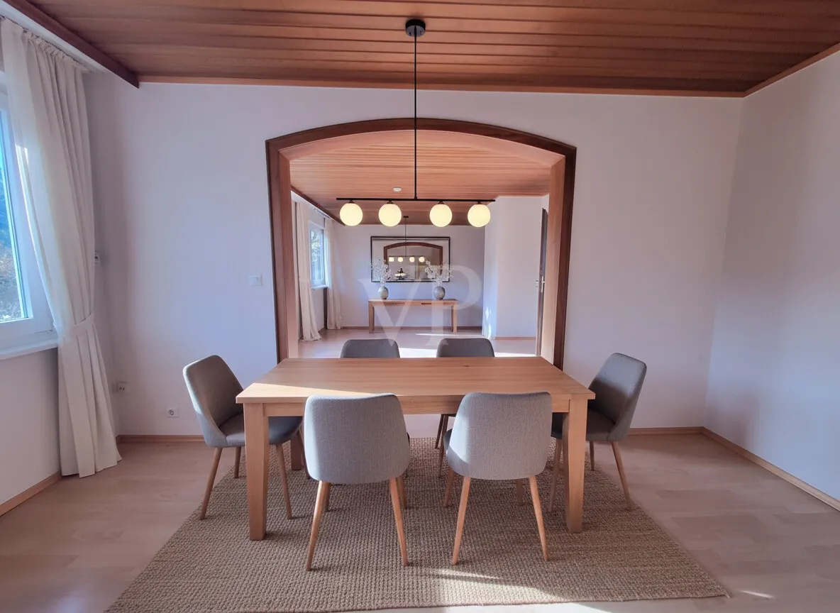 Einrichtungsbeispiel Essbereich