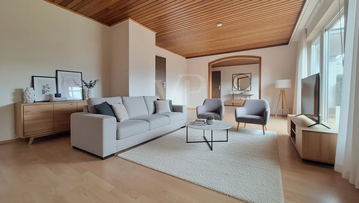 Einrichtungsbeispiel Wohnbereich