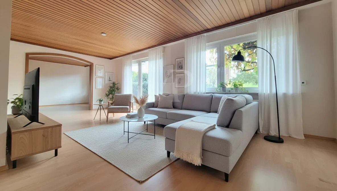 Einrichtungsbeispiel Wohnbereich