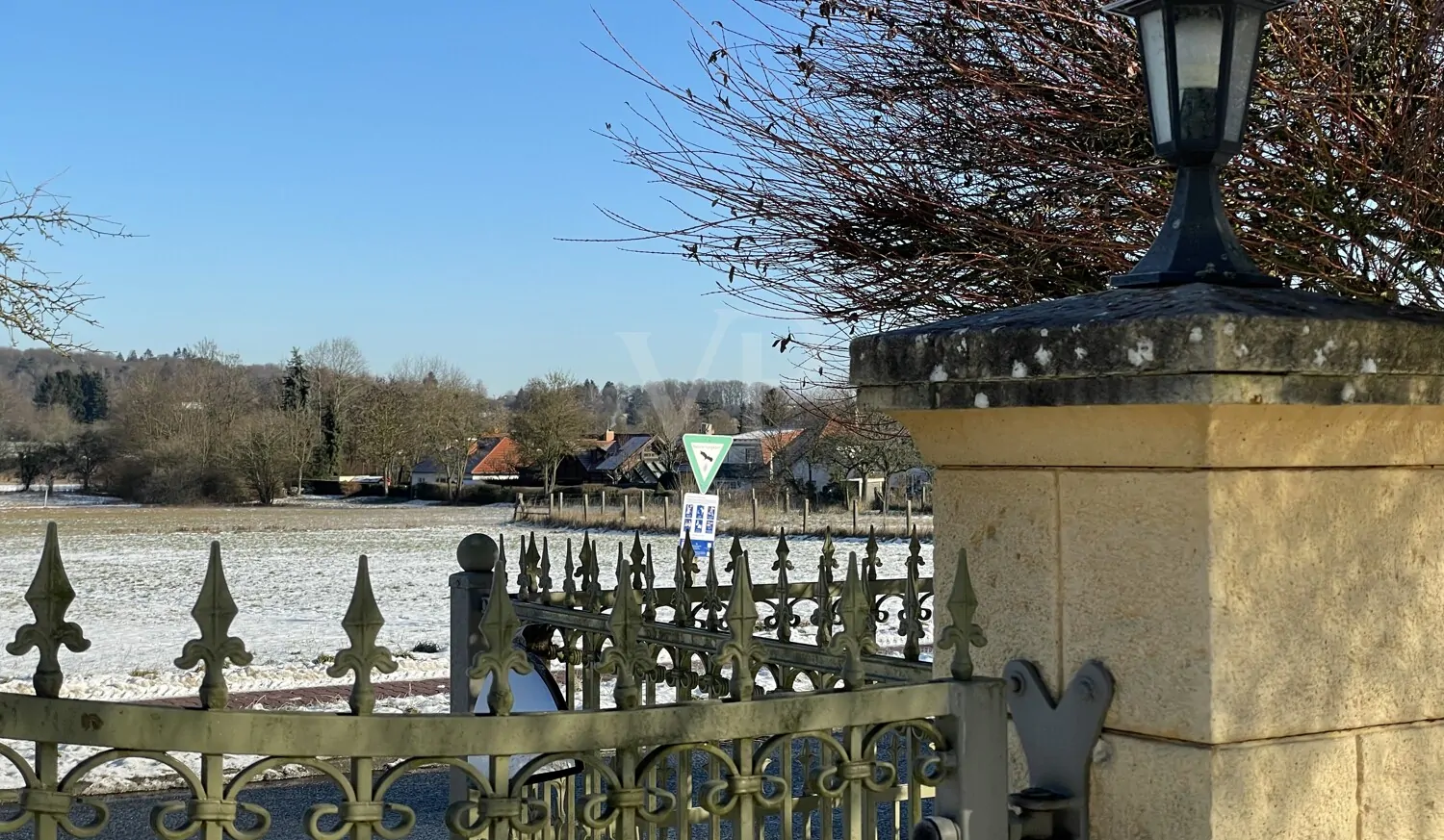 Direkter Ausgang ins Naturschutzgebiet