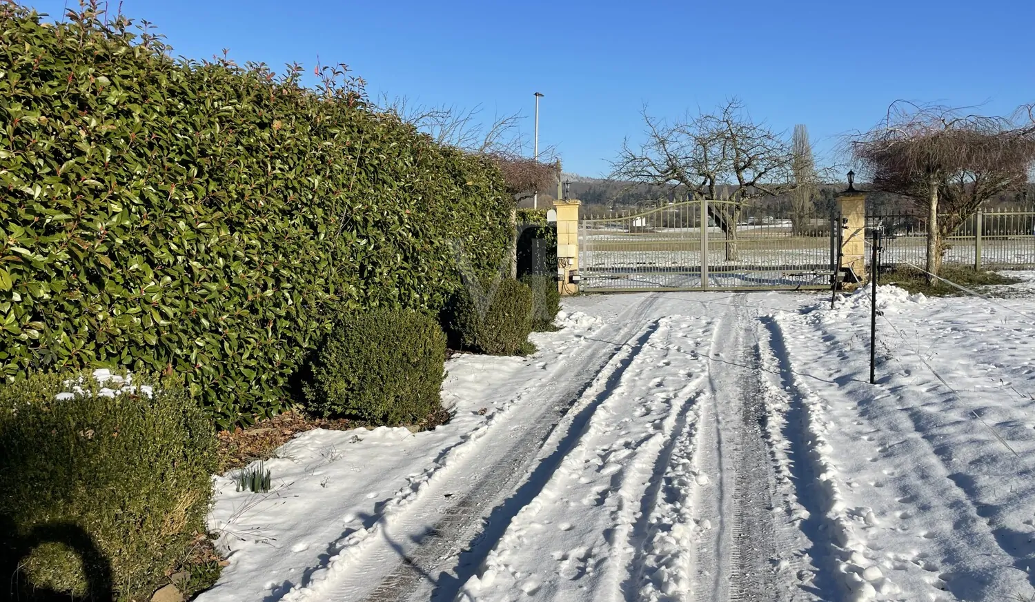 Hintere Zufahrt zur Mühle