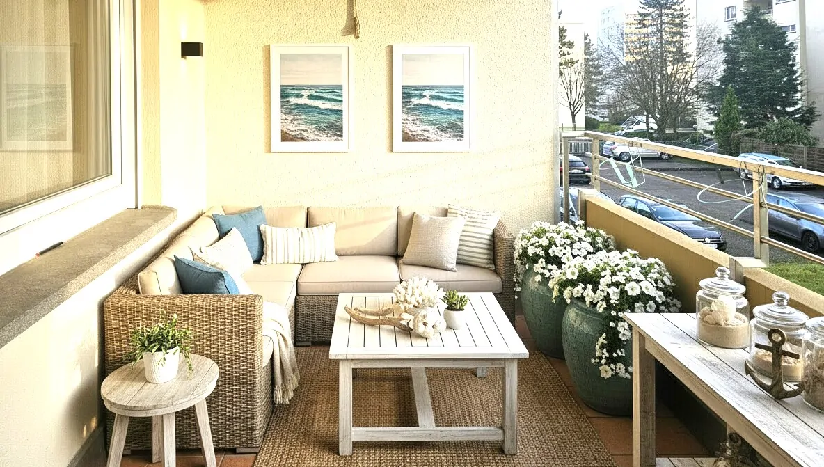 Loggia Einrichtungsbeispiel