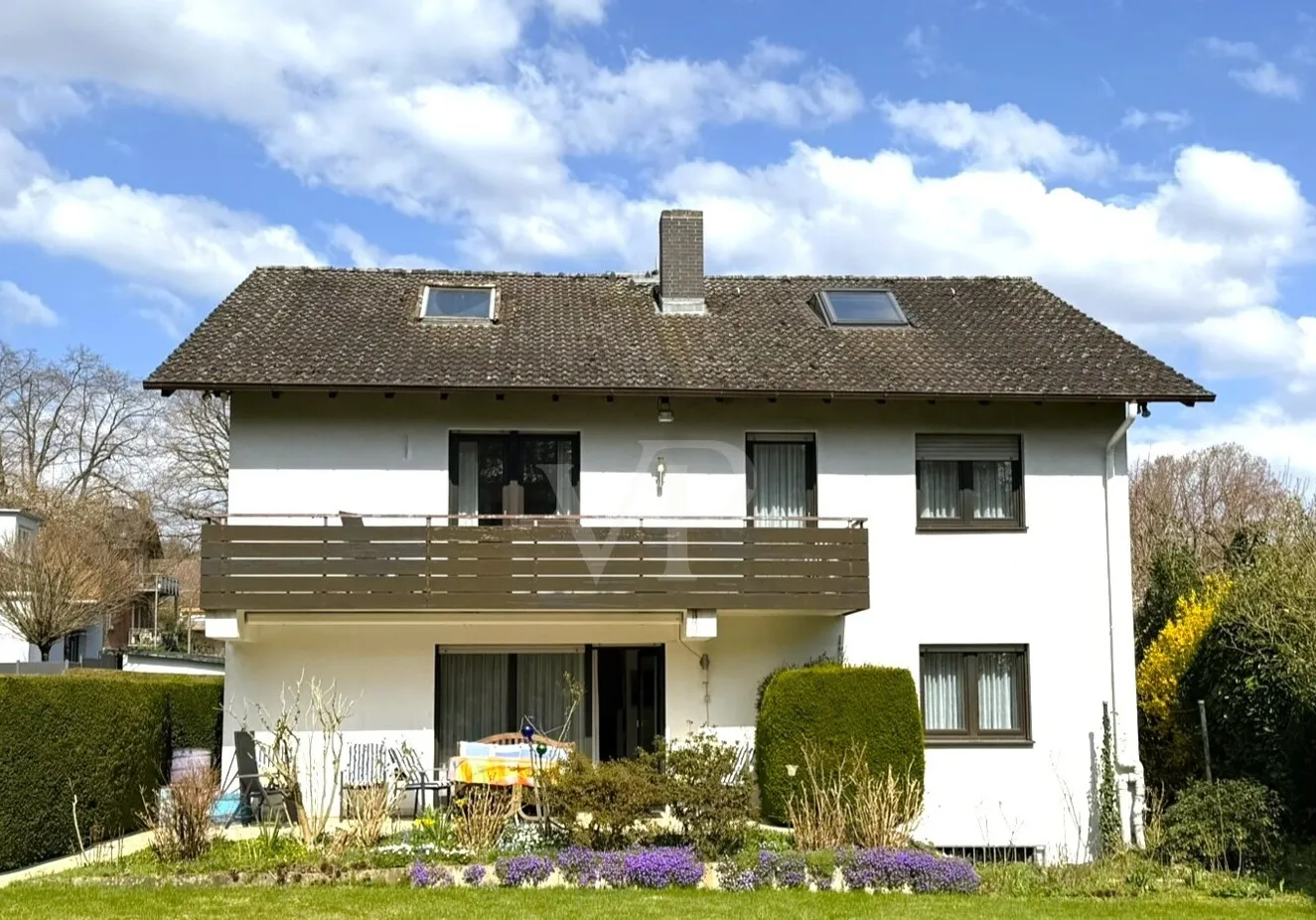 Hausansicht von hinten
