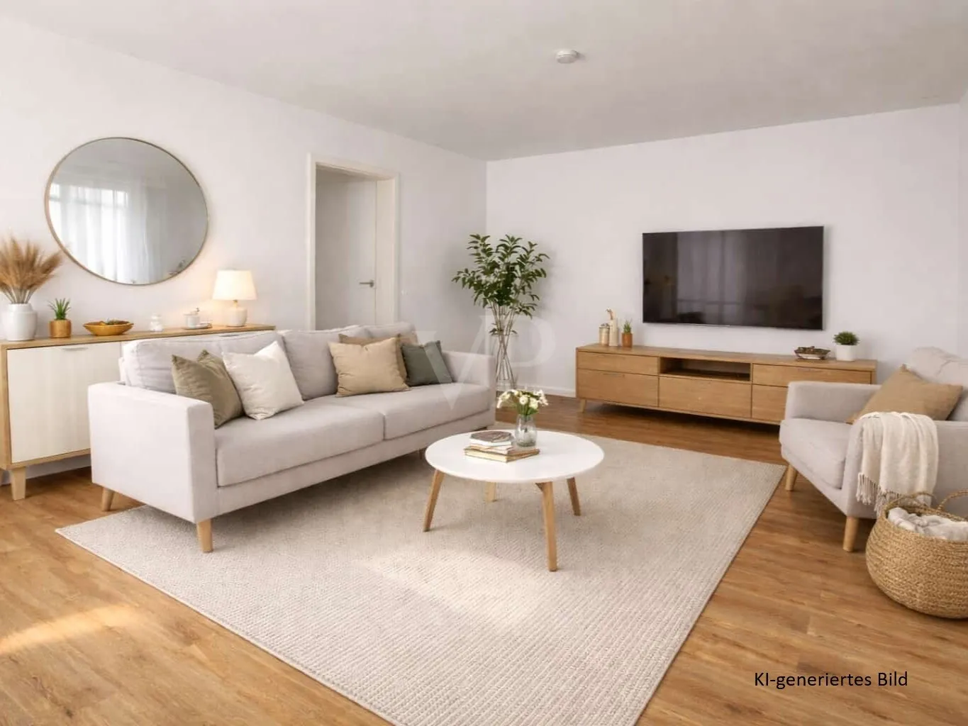 Wohnzimmer - KI-generiert