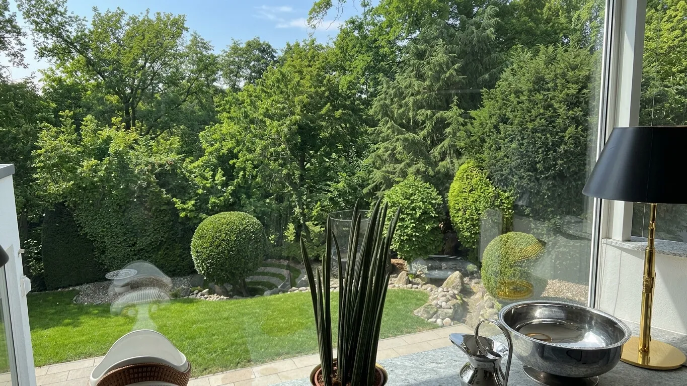 Blick in den Garten
