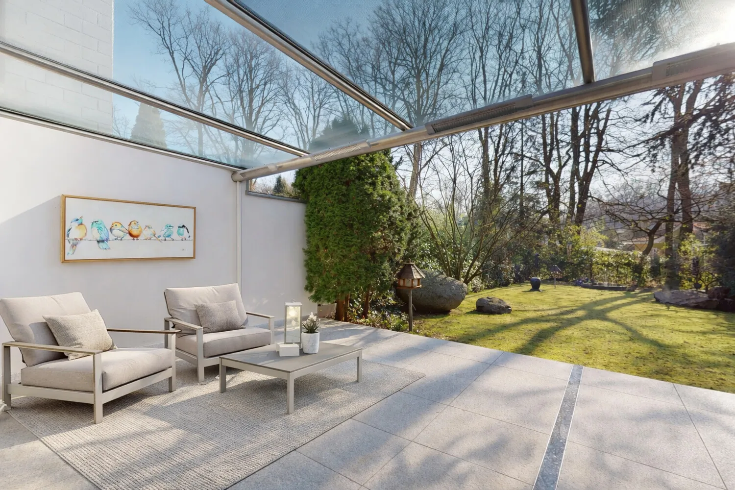 Terrasse - Visualisierung