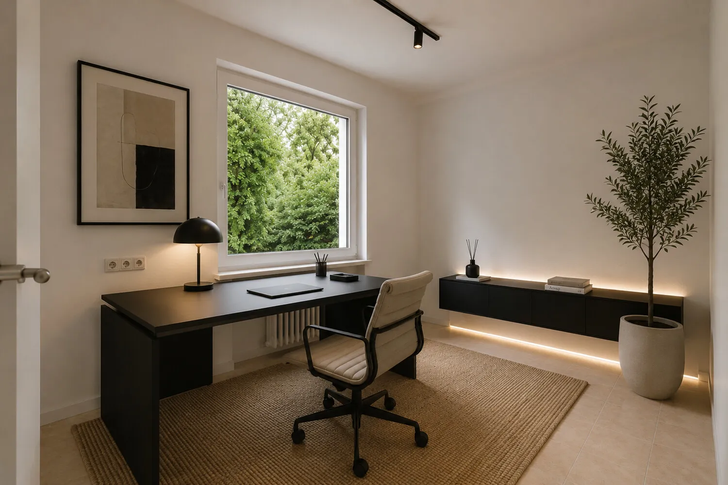 Arbeitszimmer KI-generiert