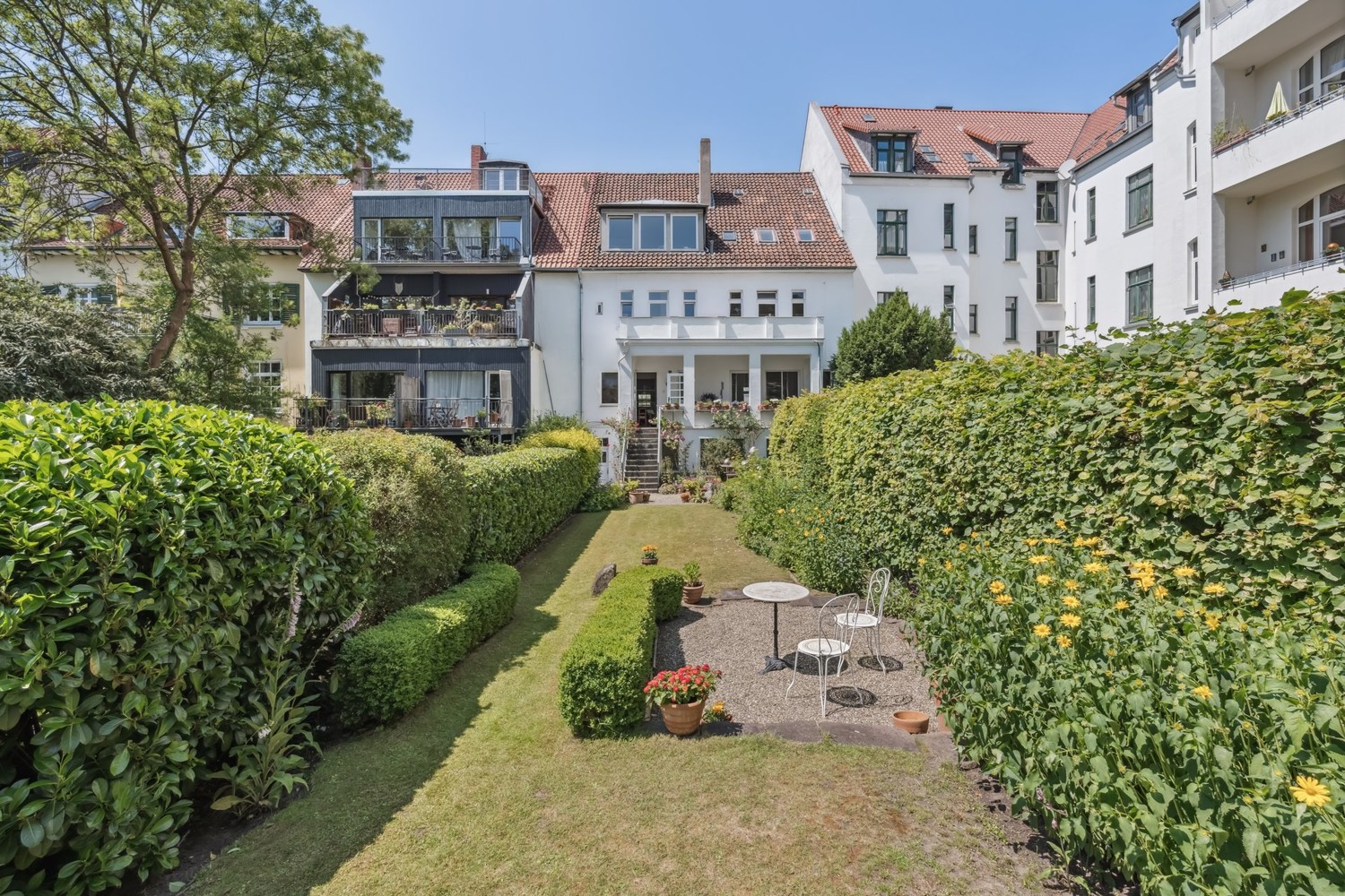 Hausansicht Gartenseite
