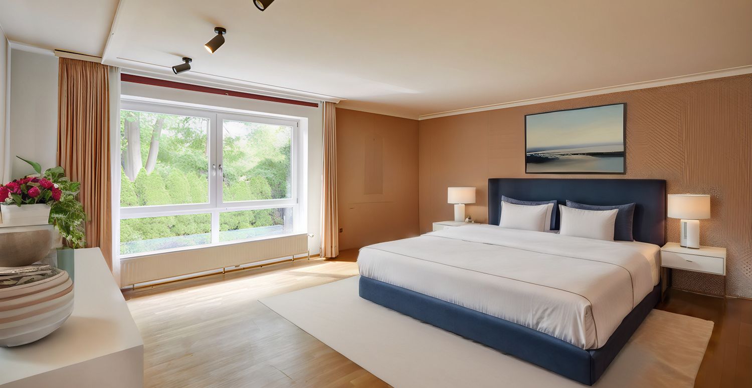 Schlafzimmer visualisiert