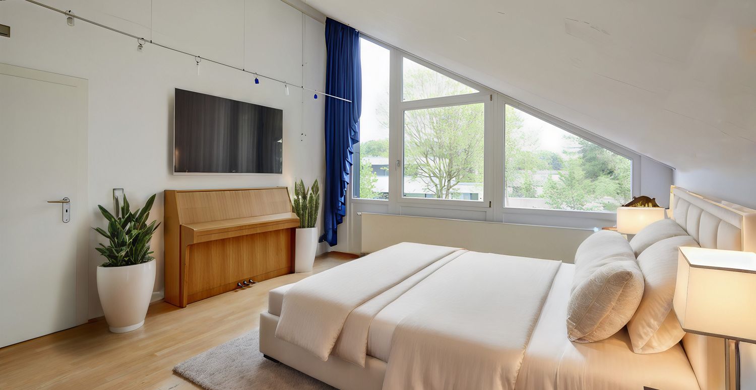 Schlafzimmer visualisiert