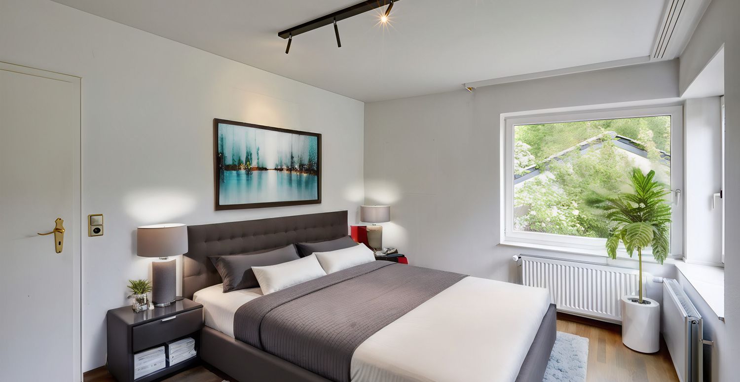 Gästezimmer visualisiert