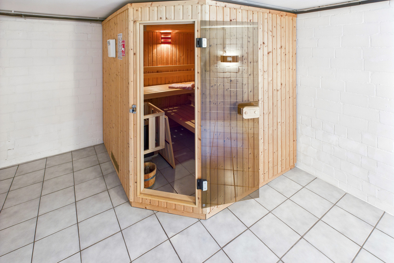 Sauna im Keller