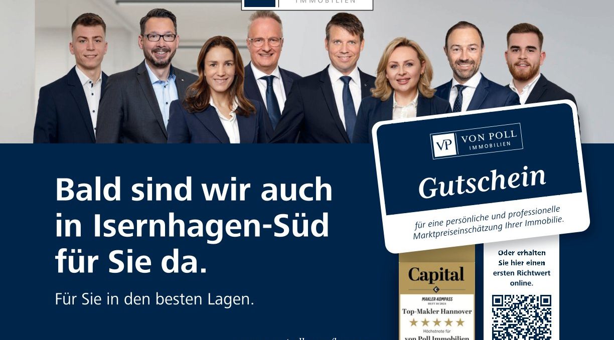 Moderne 4-Zimmer-Wohnung mit Gartenanteil in zentraler und ruhiger Umgebung von Bothfeld