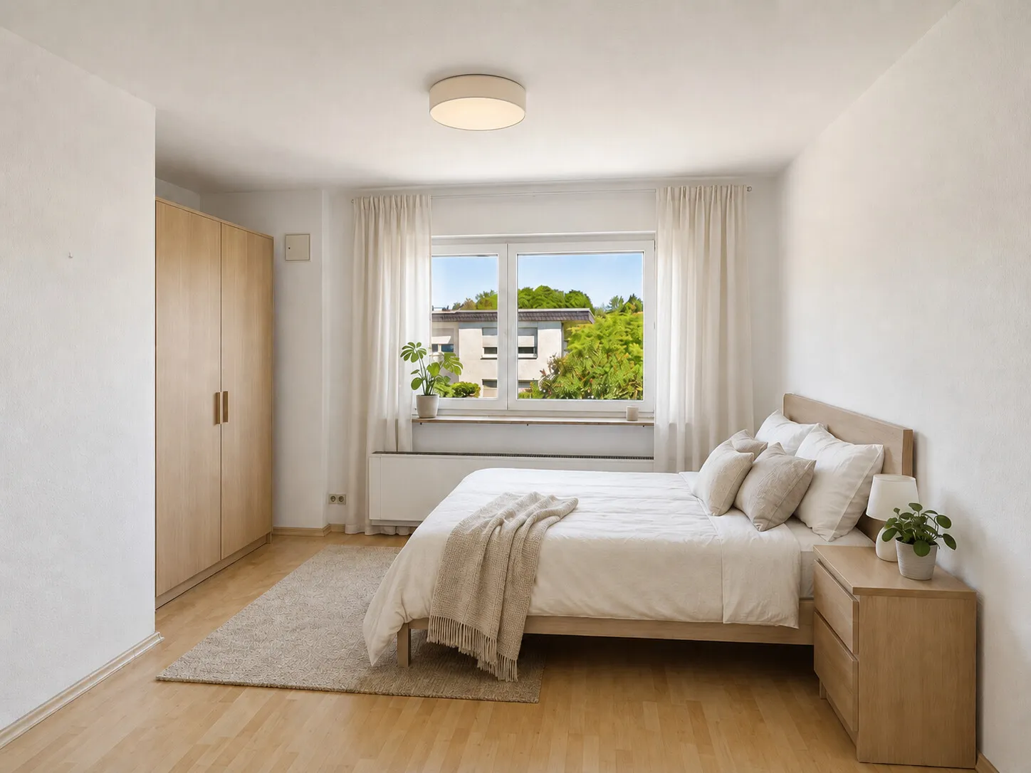 KI generiert: Schlafzimmer