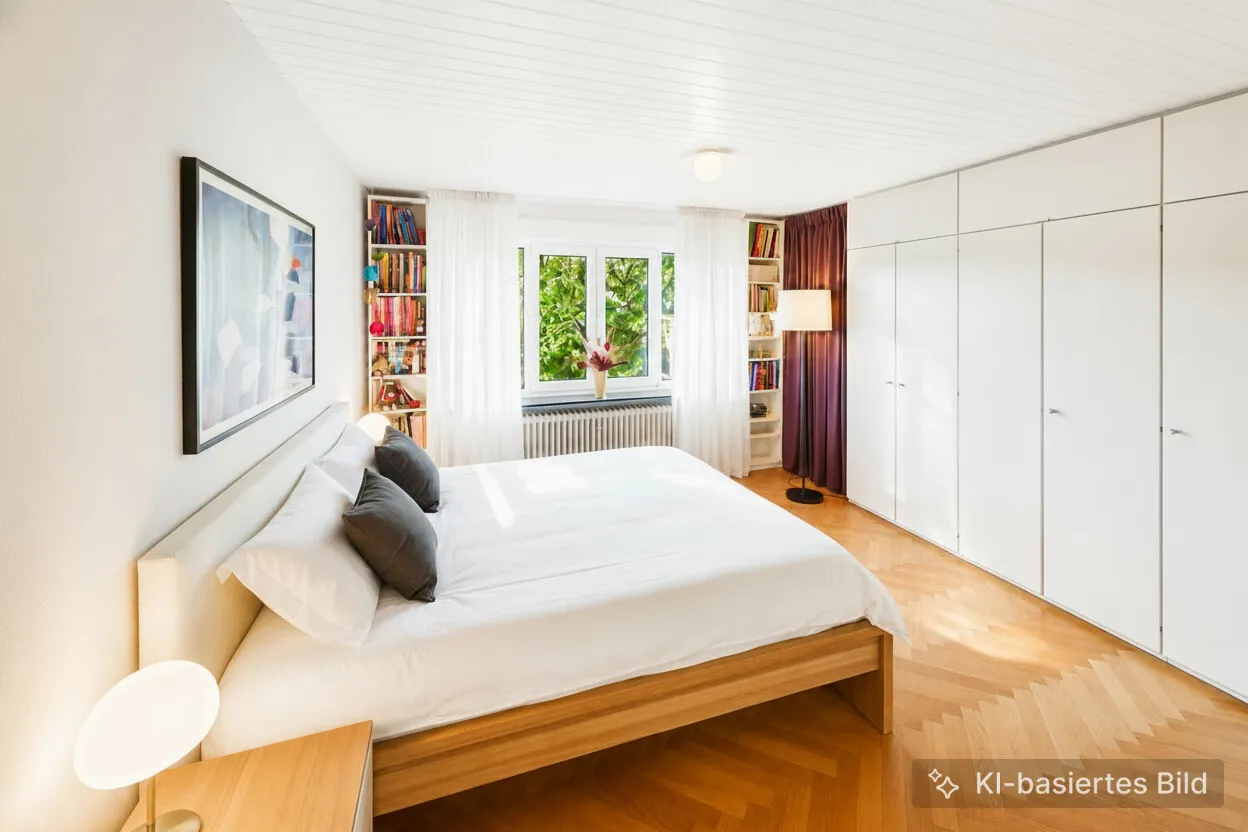KI Visualisierung, Schlafzimmer I EG