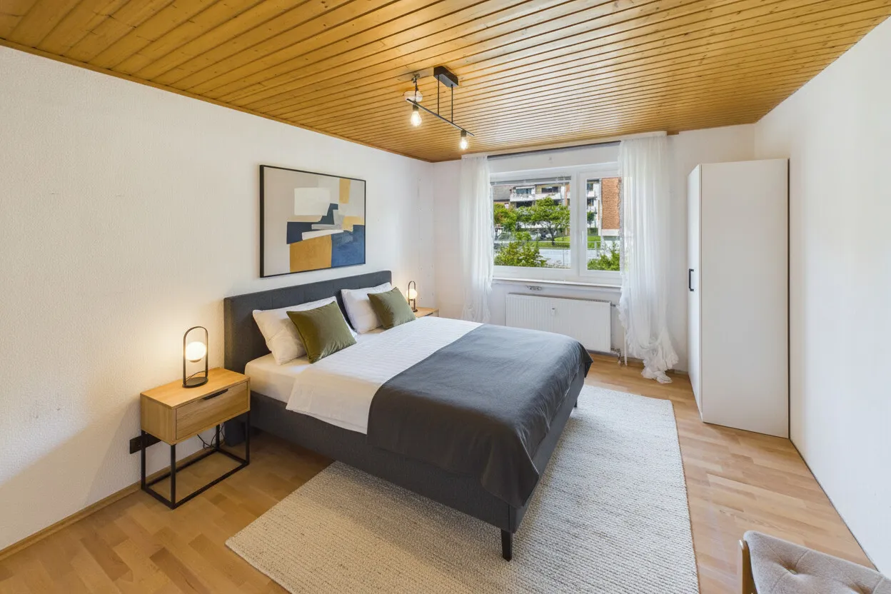 Schlafzimmer KI-generiert