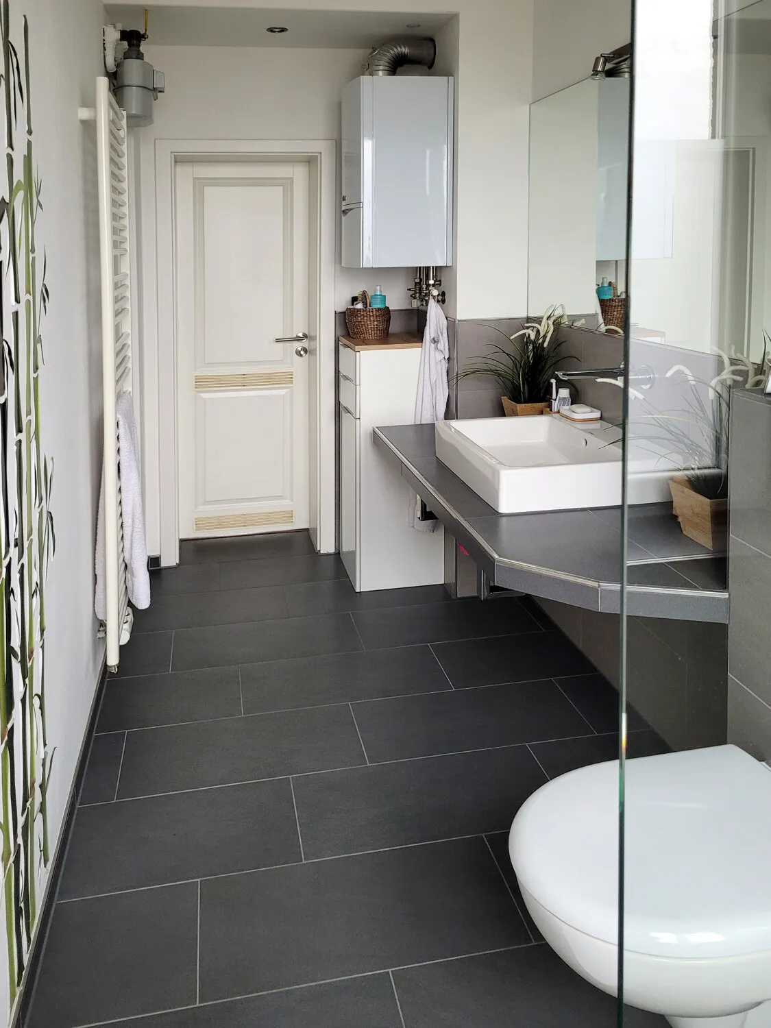 Badezimmer Ansicht