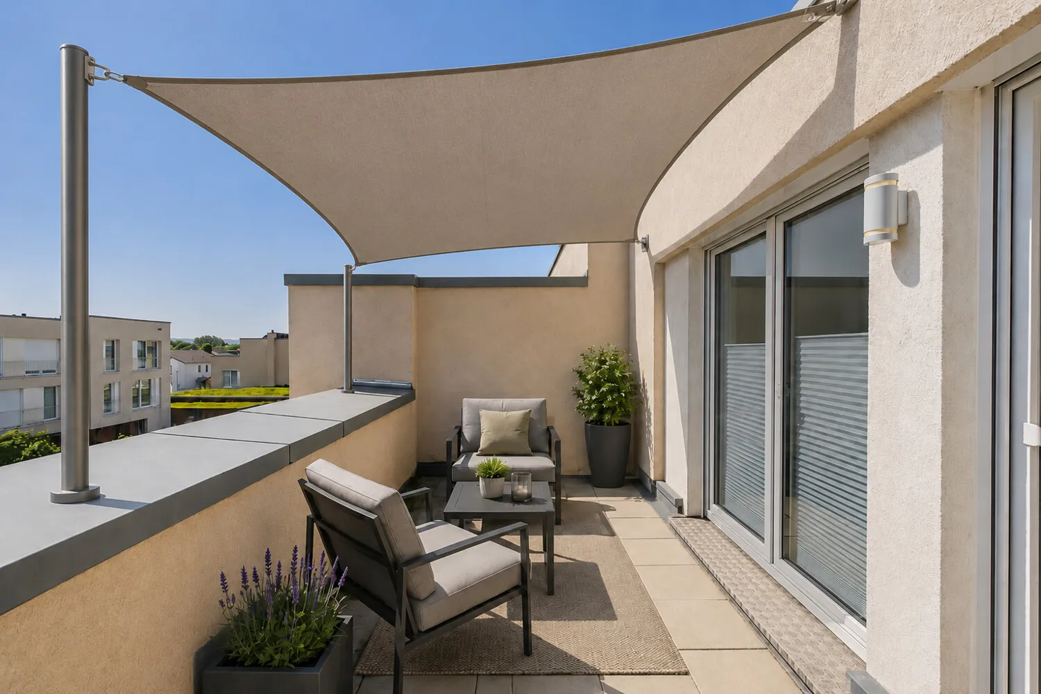 KI generiert: Terrasse DG