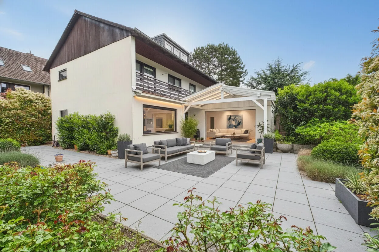 Terrasse (KI-Bildbearbeitung)