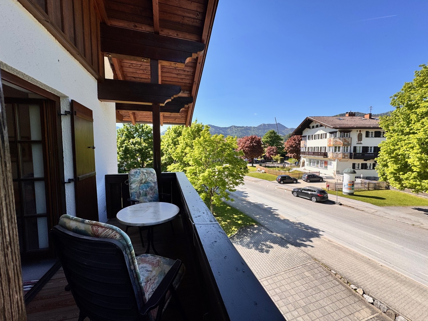 großzügiger Balkon