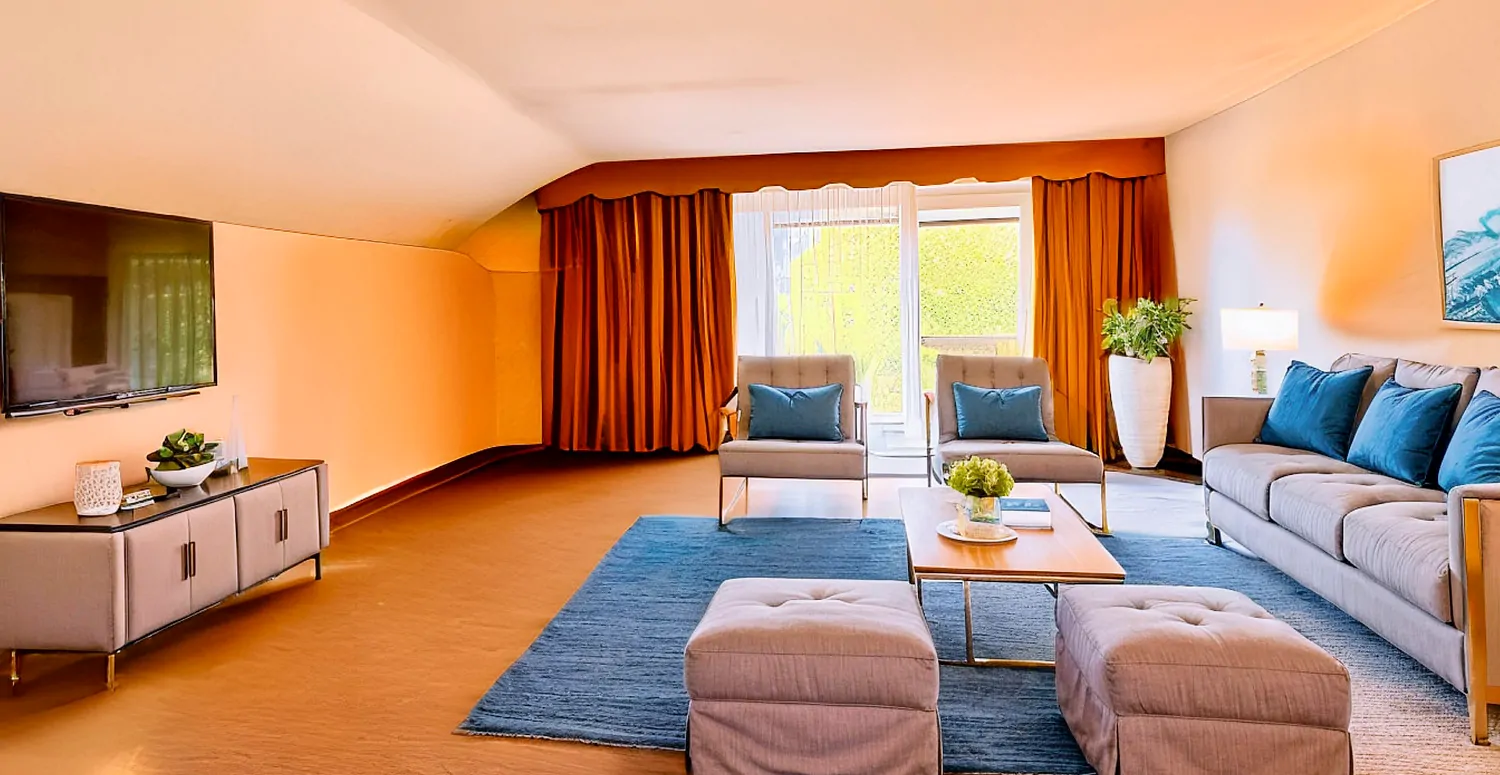 Wohnzimmer - illustriert