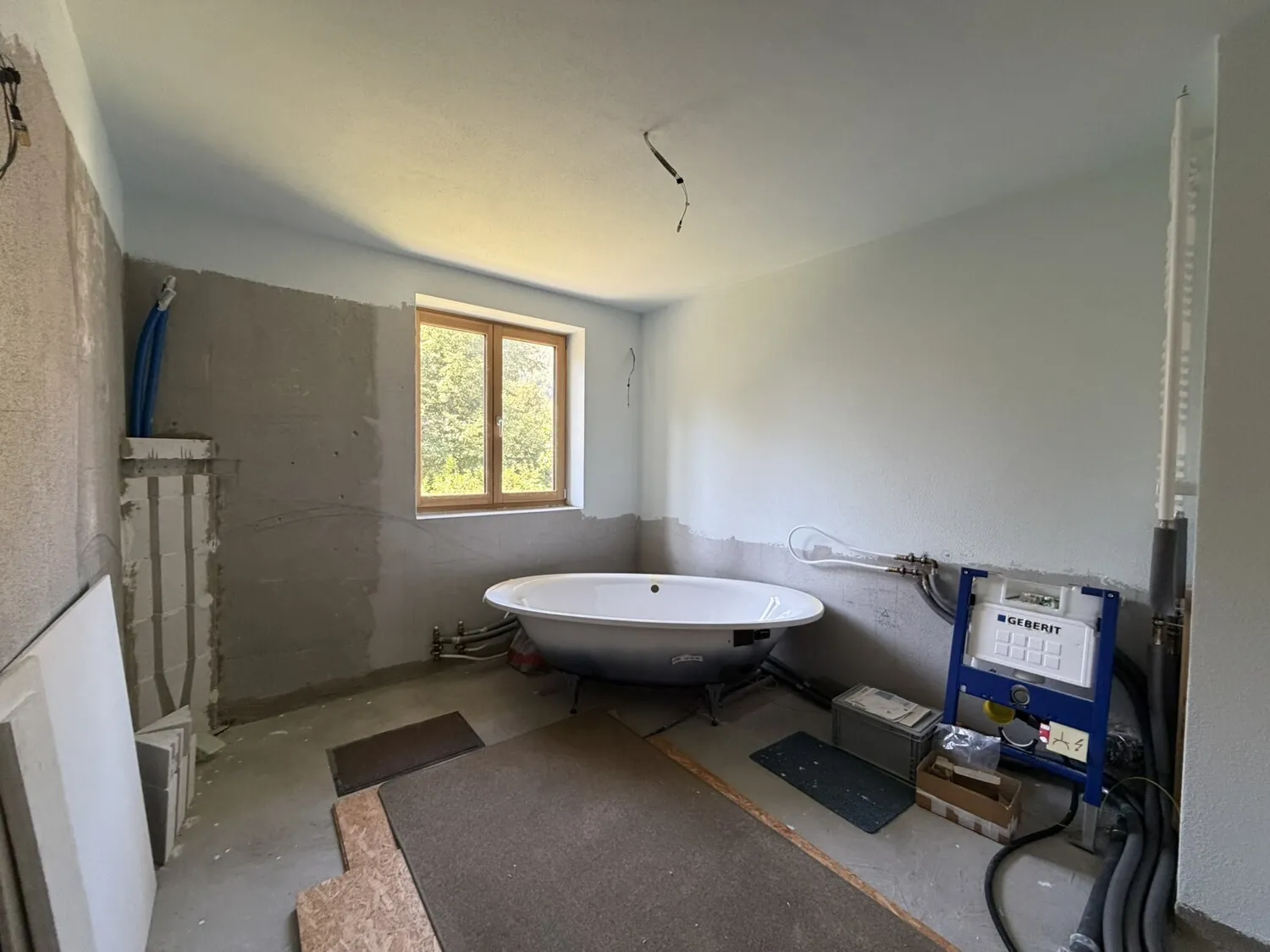 Badezimmer Obergeschoss-Ist Zustand