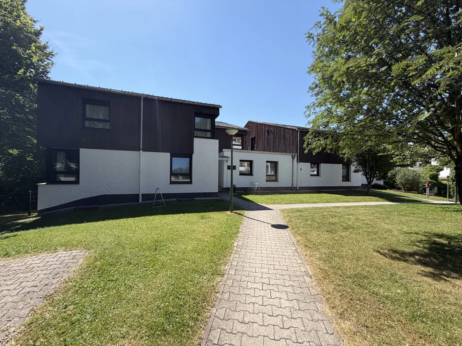 Zuwegung zur Anlage
