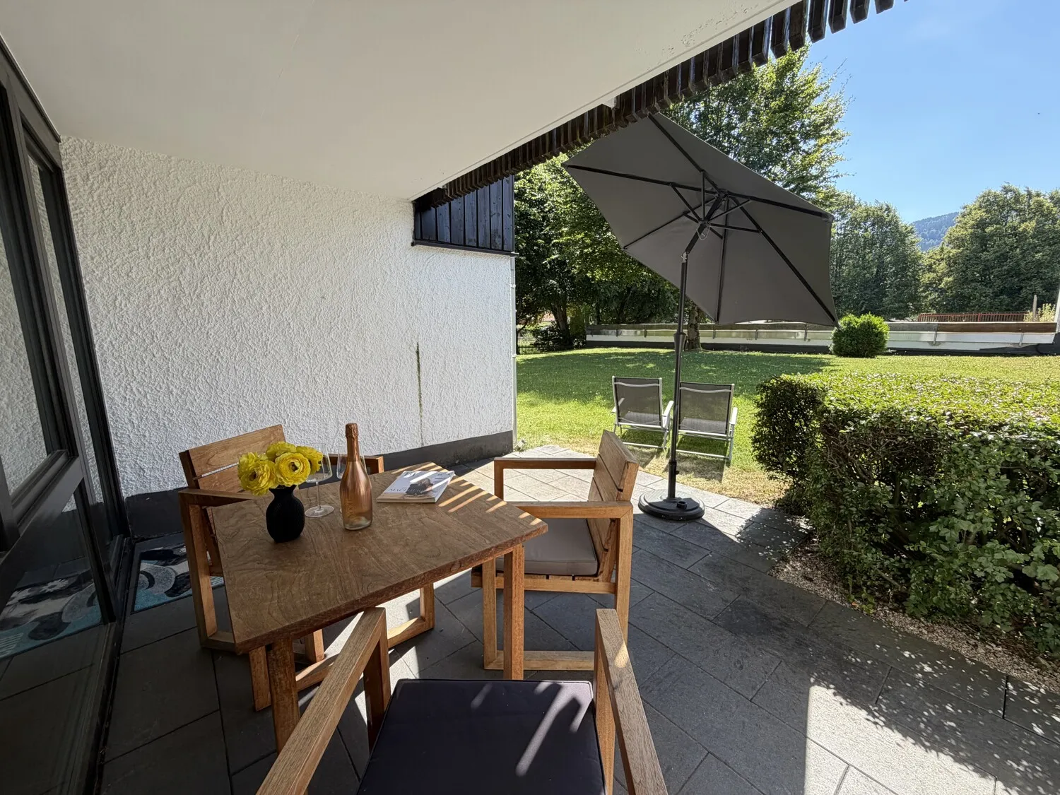 Blick von der Terrasse