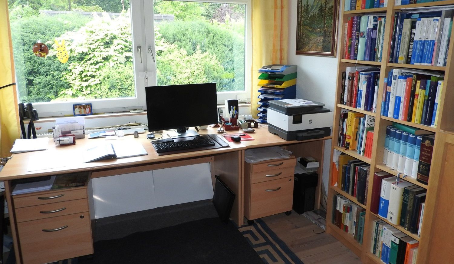 Arbeitszimmer im Obergeschoss