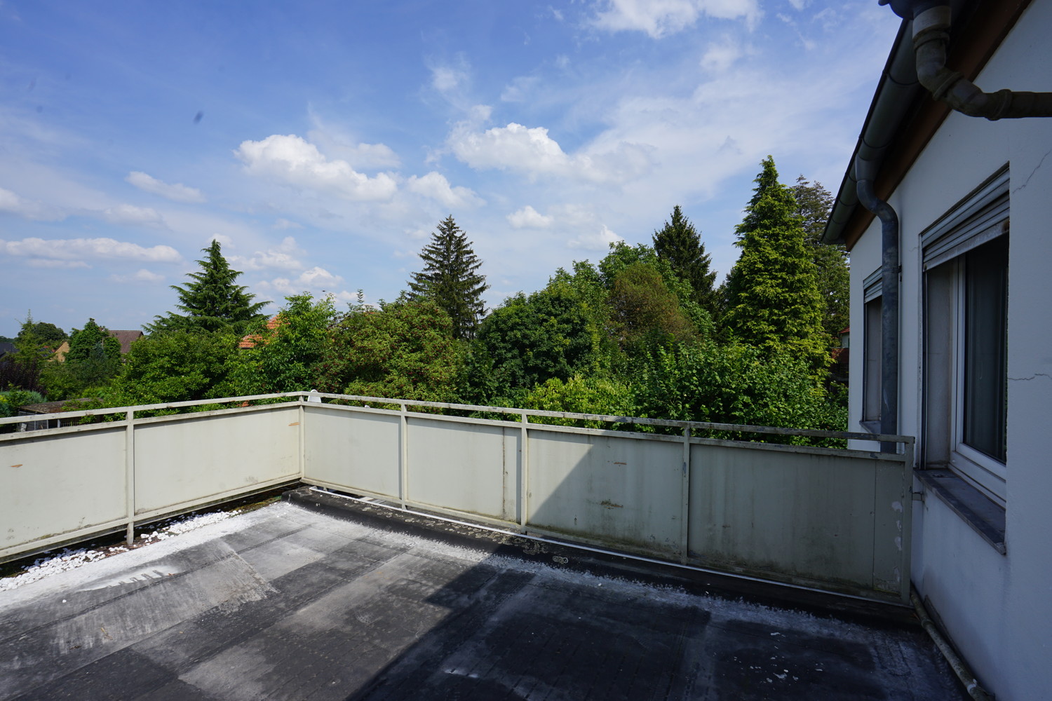 Terrasse im Obergeschoss