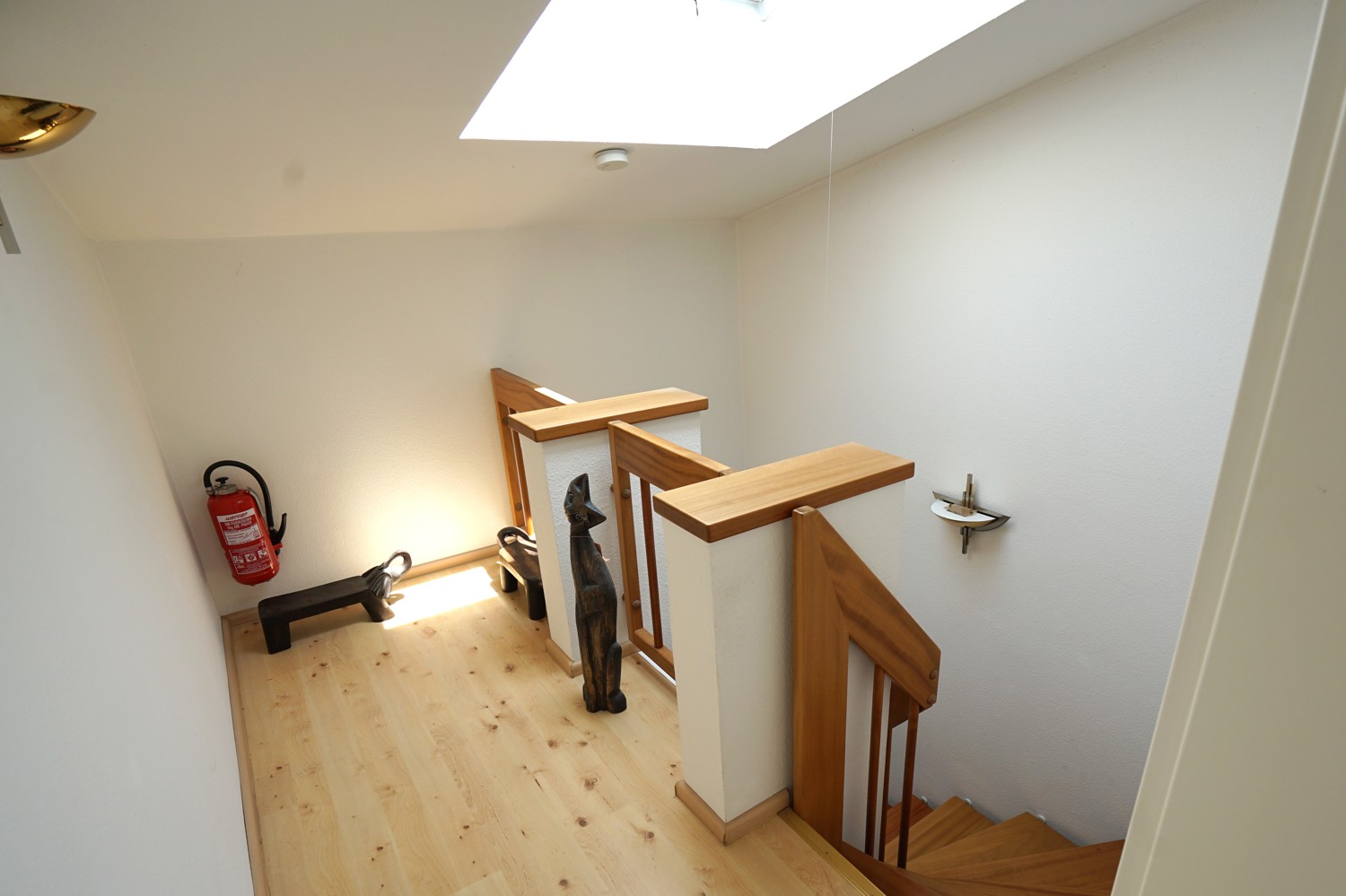 Treppe ins Dachgeschoss
