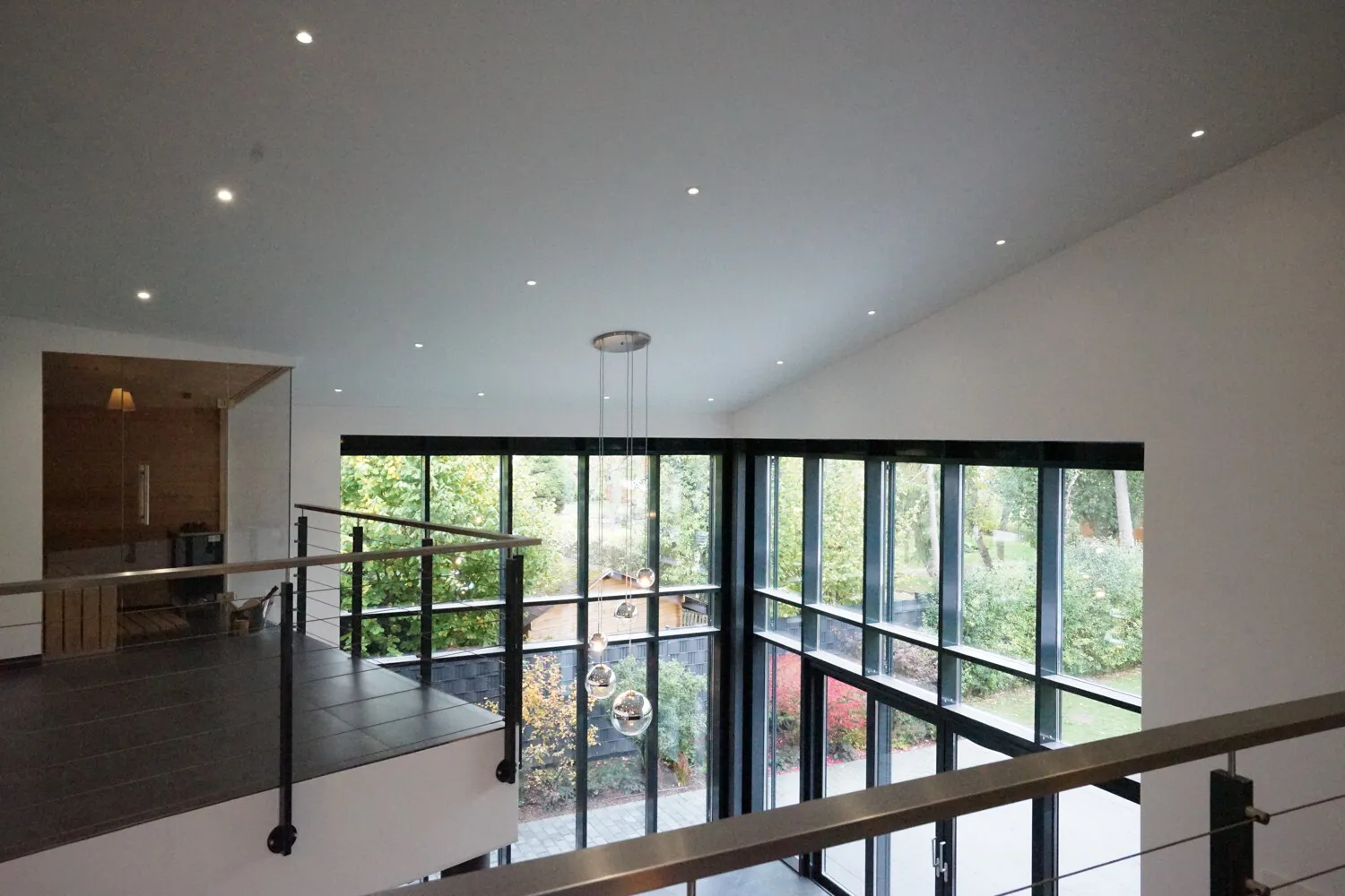 Galerie im Obergeschoss