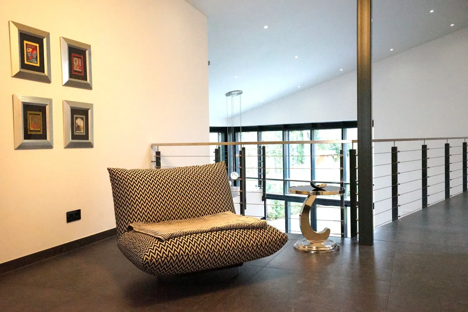 Galerie im Obergeschoss