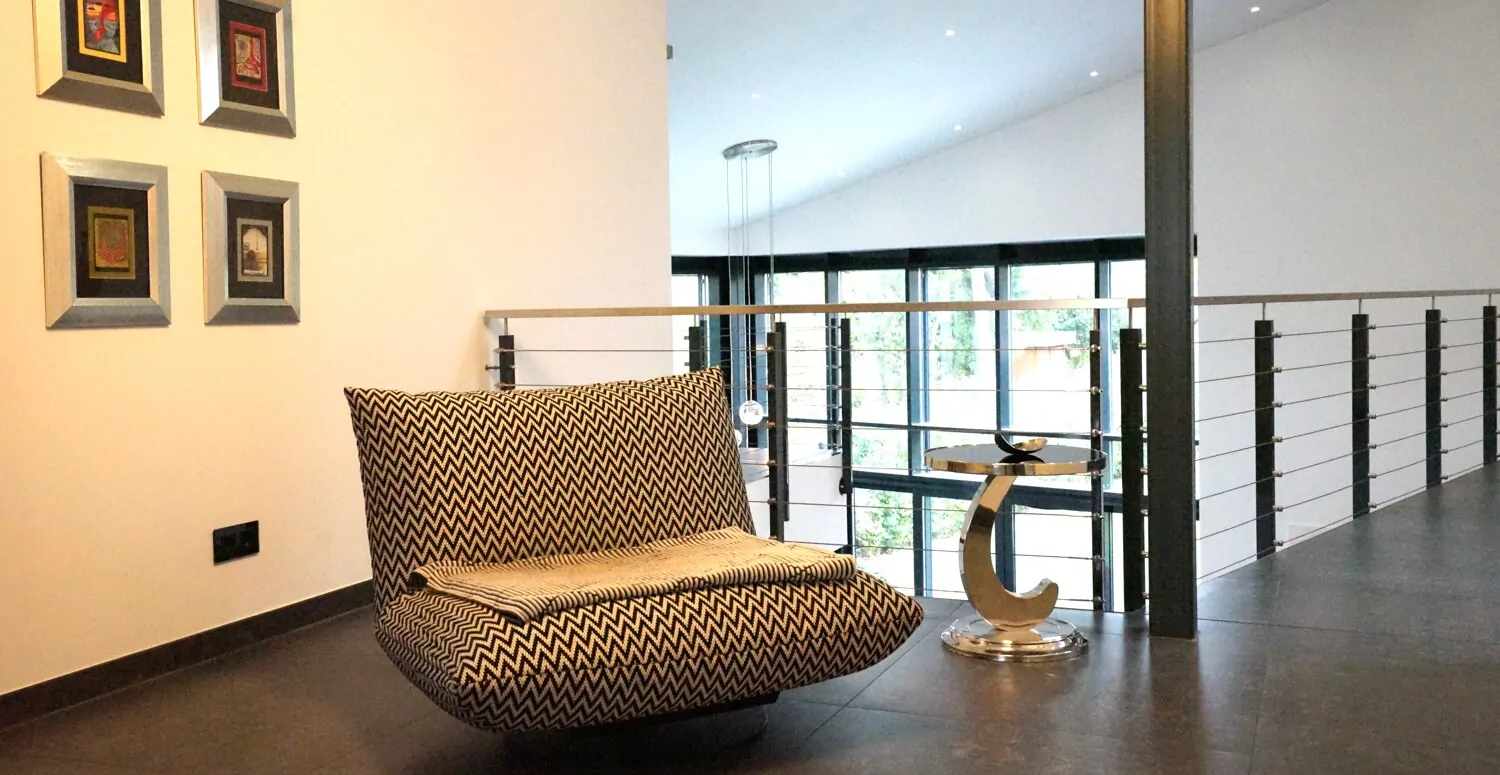 Galerie im Obergeschoss