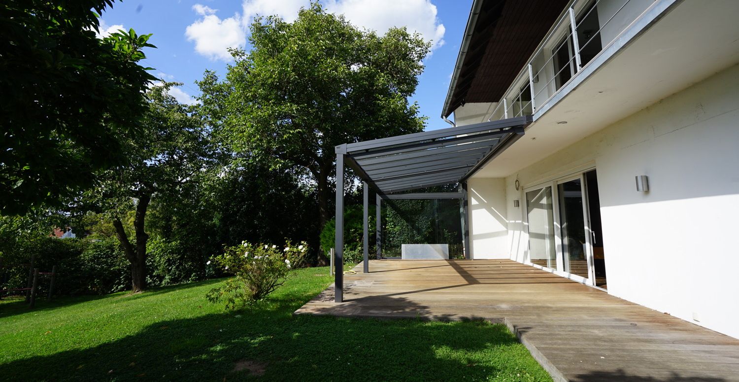 Seitenansicht Terrasse