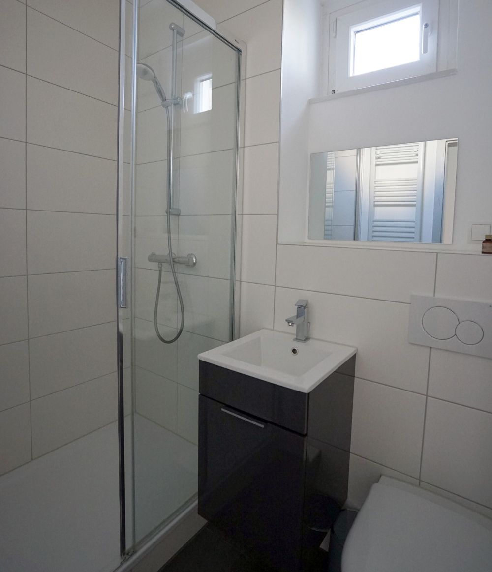 Badezimmer im Erdgeschoss