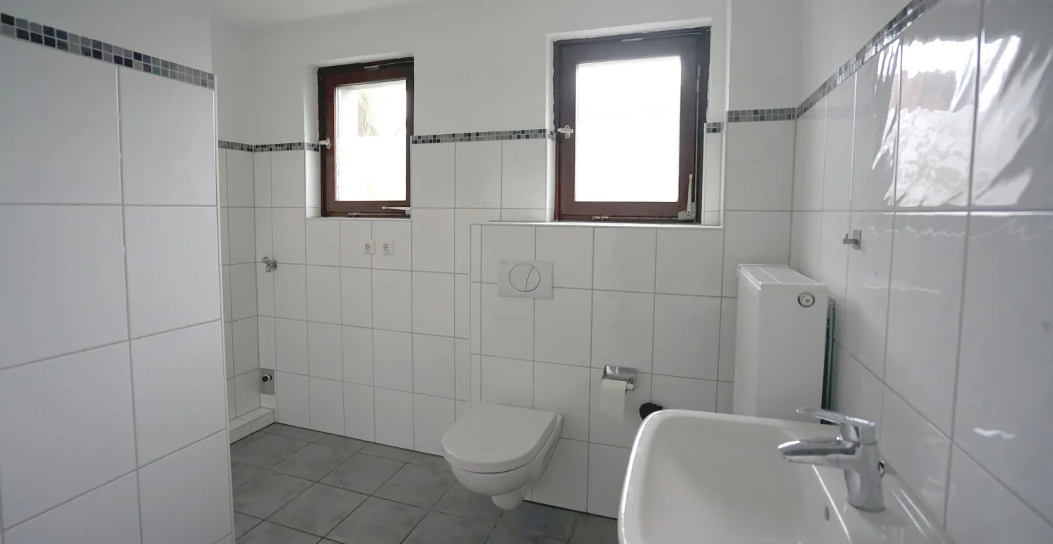 Badezimmer im Obergeschoss