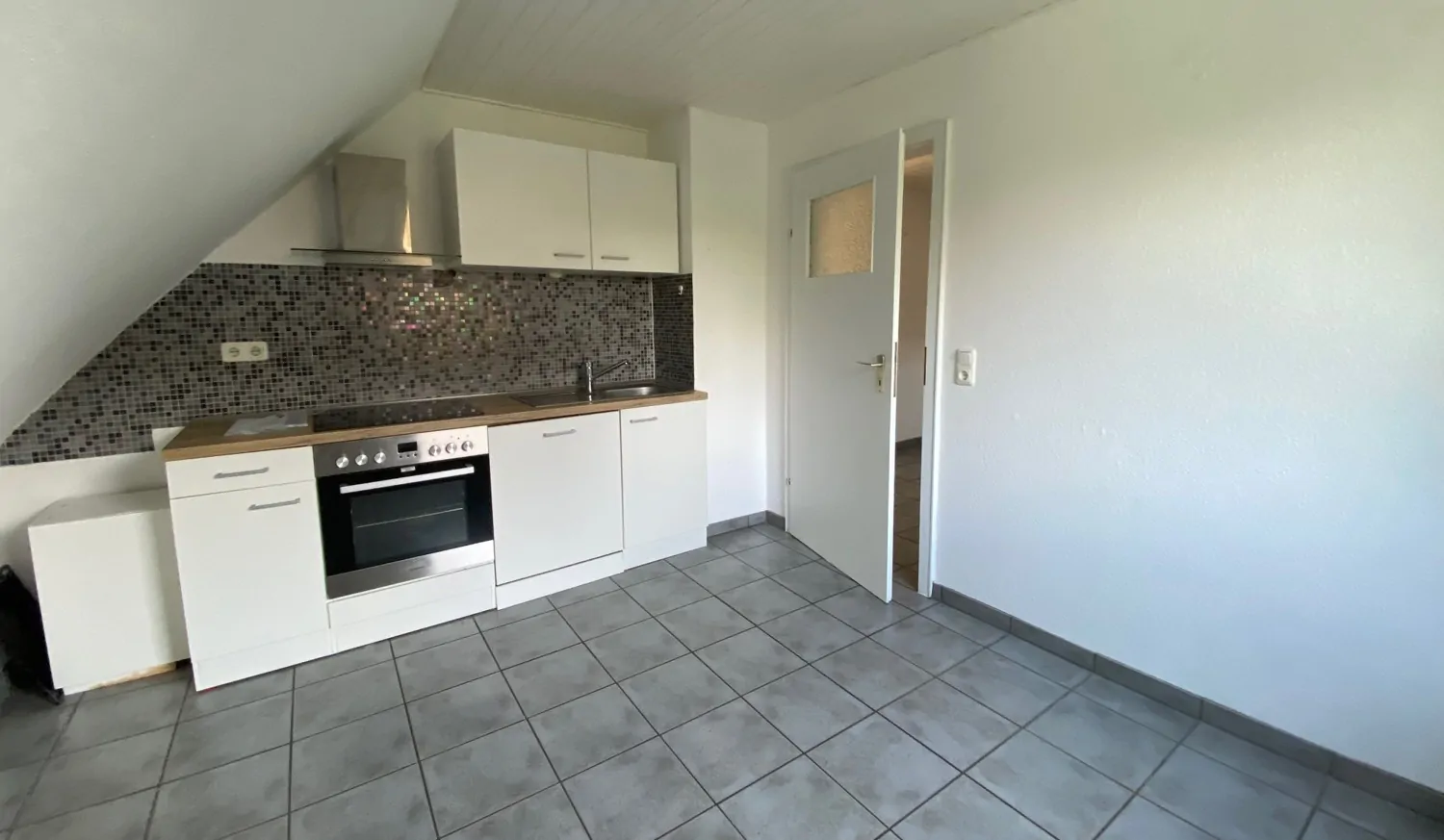 Küchenzeile im Obergeschoss