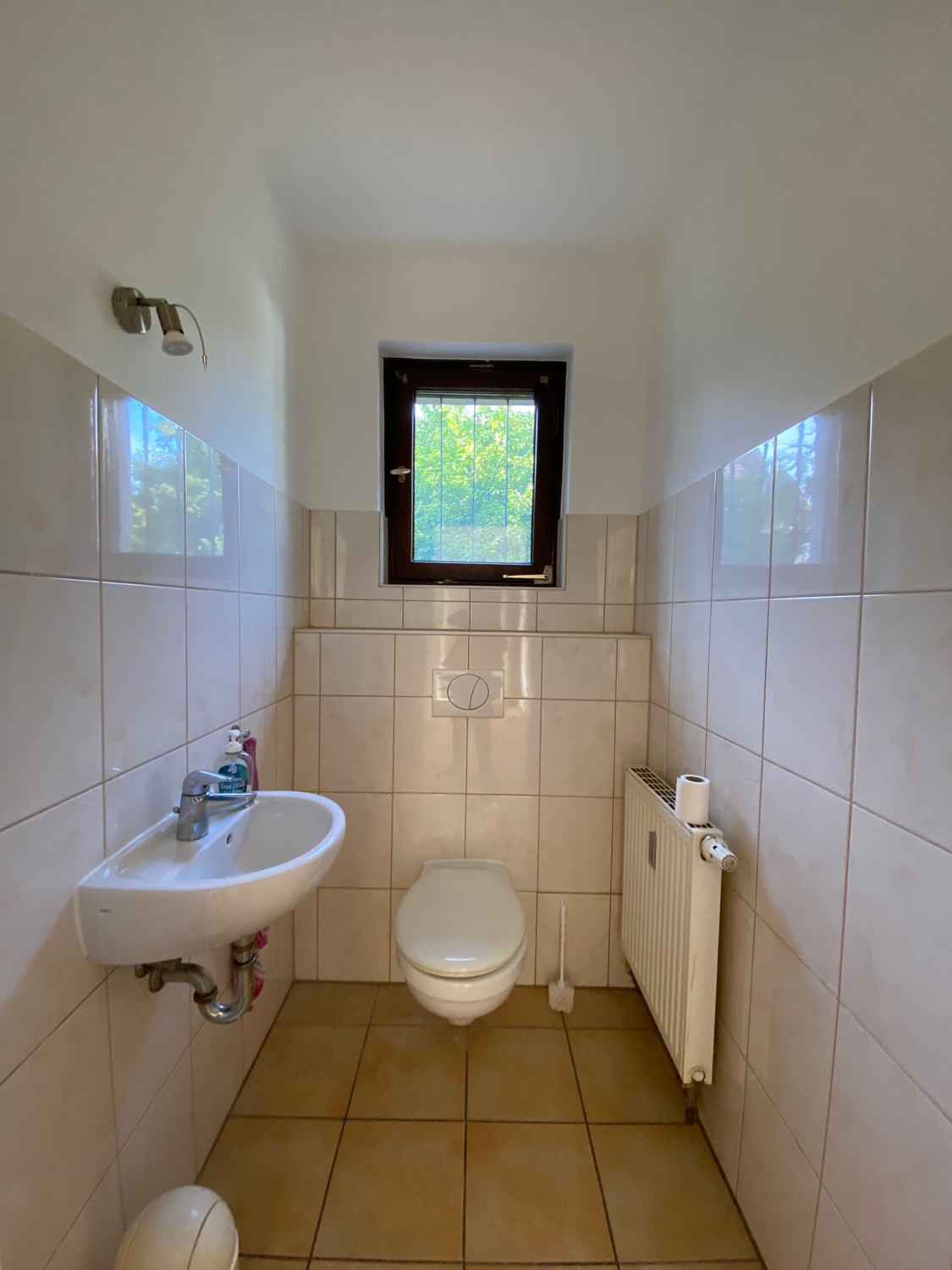Gäste-WC im Erdgeschoss