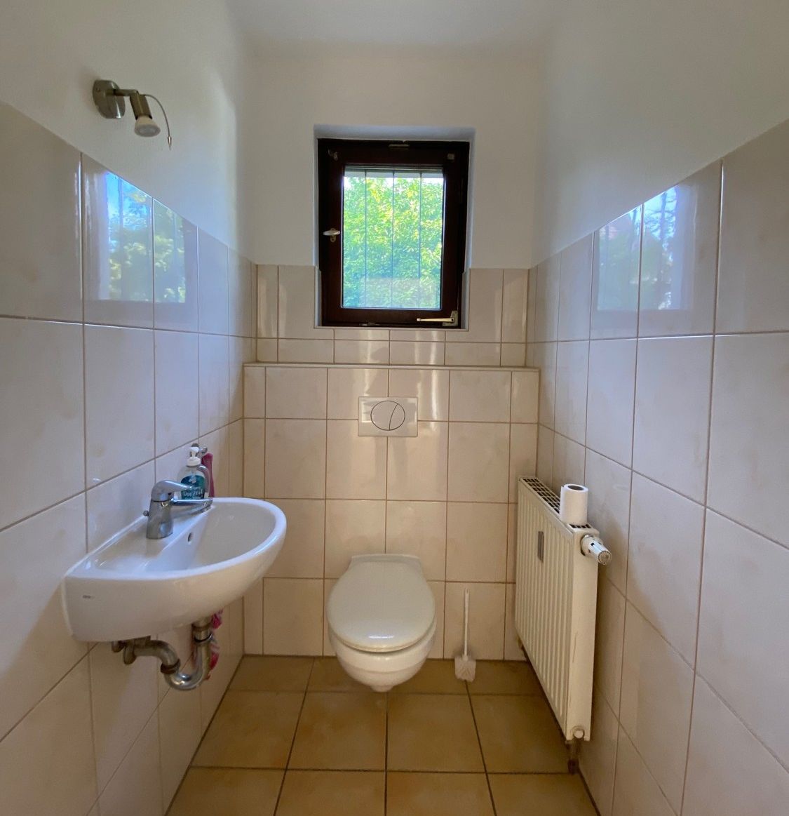 Gäste-WC im Erdgeschoss