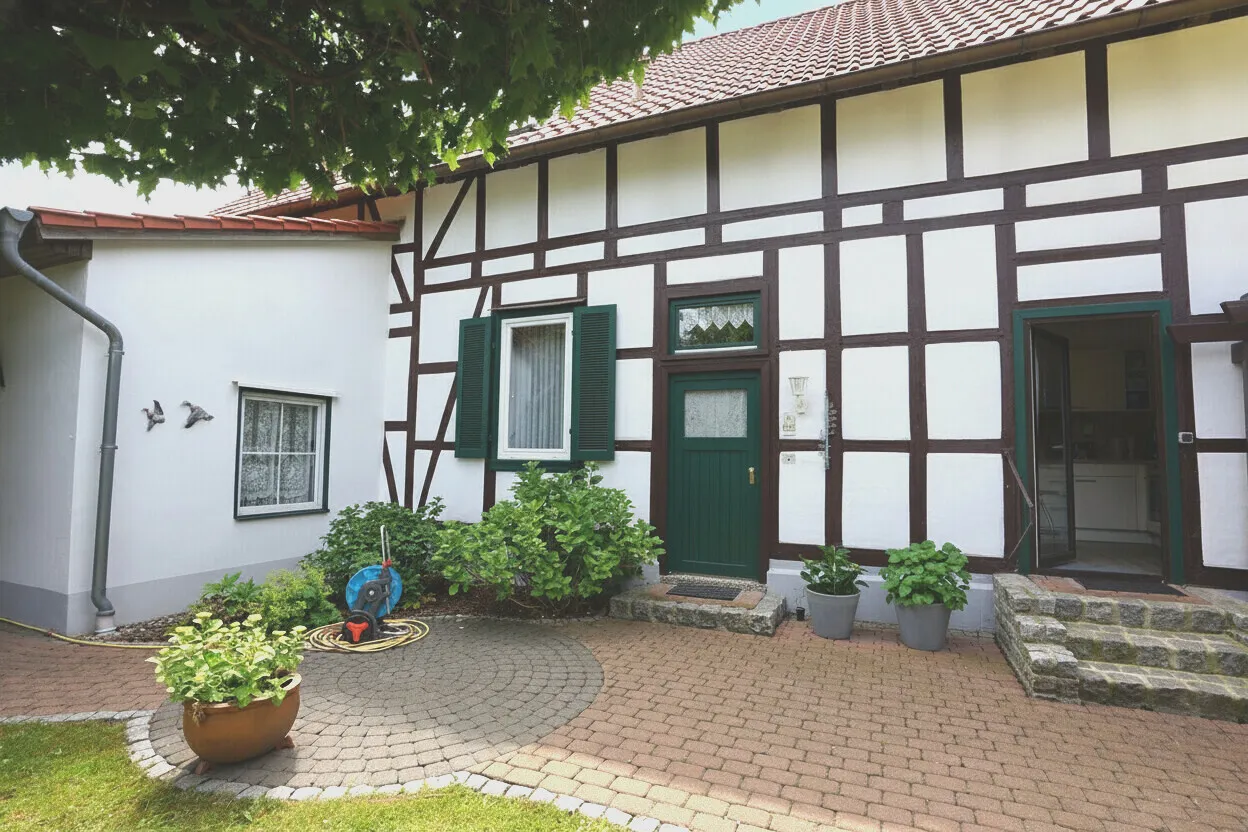 Fassade Garten