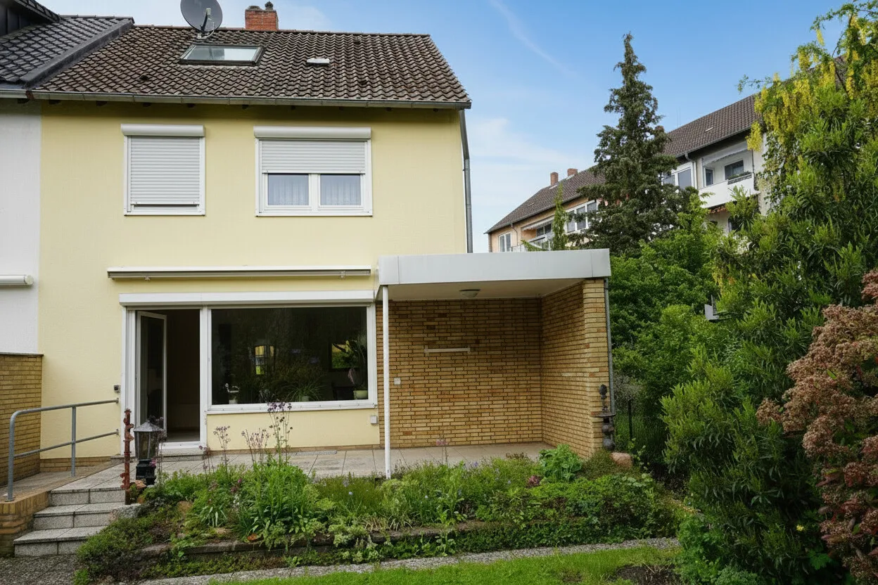 Ansicht Garten