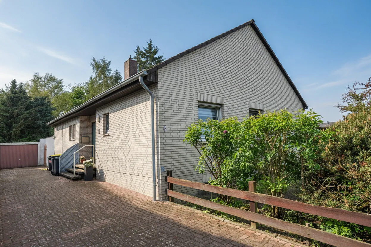 Solides Einfamilienhaus mit Wintergarten, Keller und Garage in ruhiger und zentraler Lage