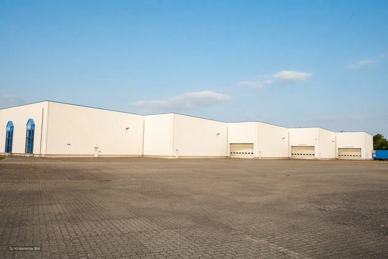 Großzügiges und Modernes Industriegrundstück mit Büro-, Produktions- und Lagerhallen direkt an der A2