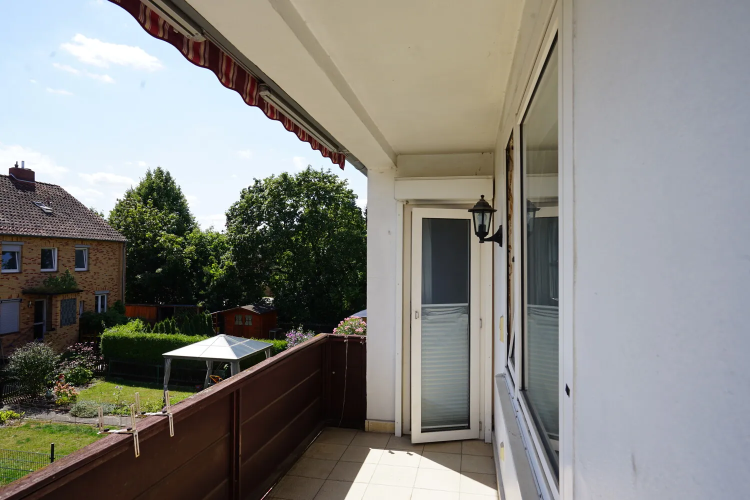 Loggia im Obergeschoss