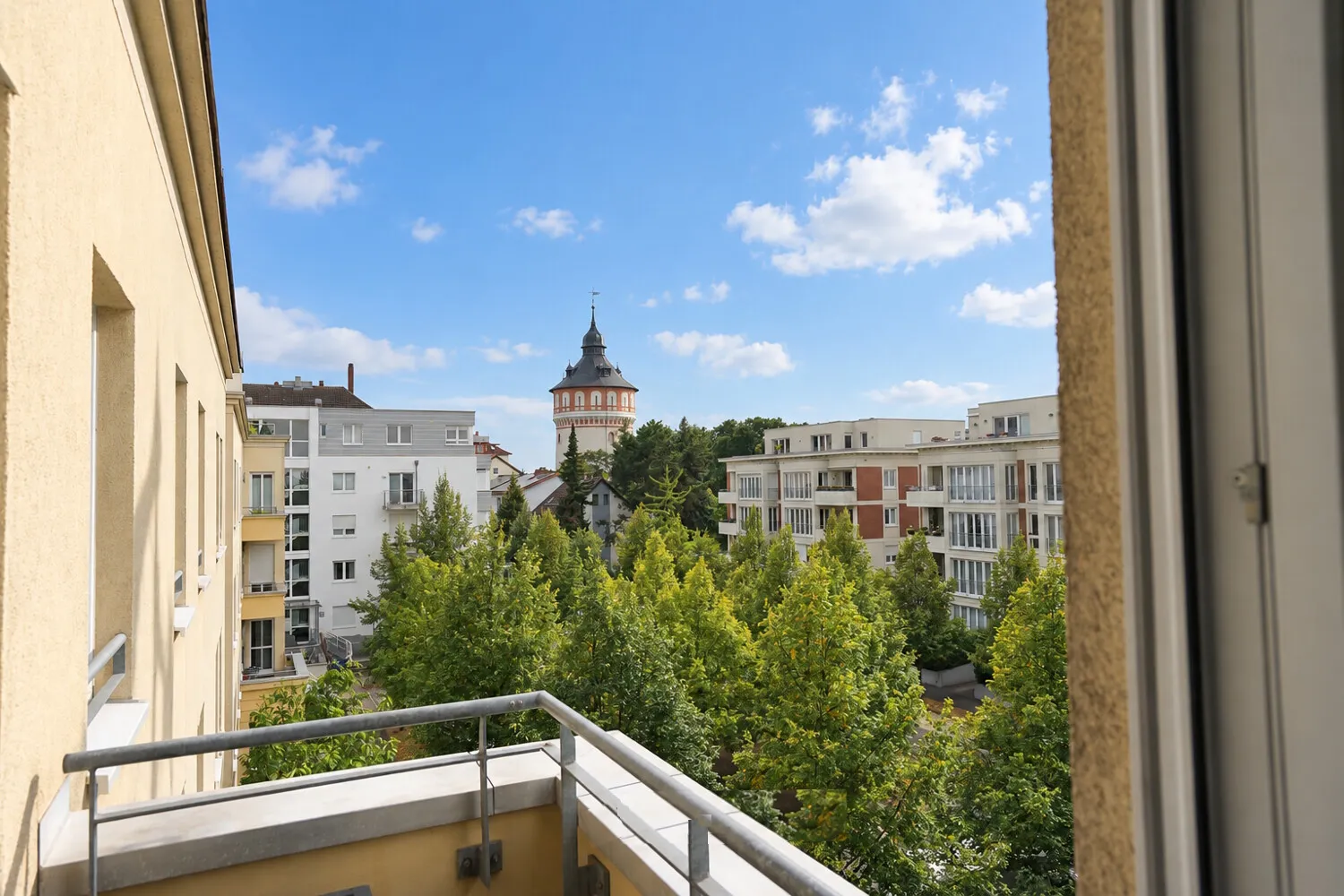 Balkon am Arbeitszimmer