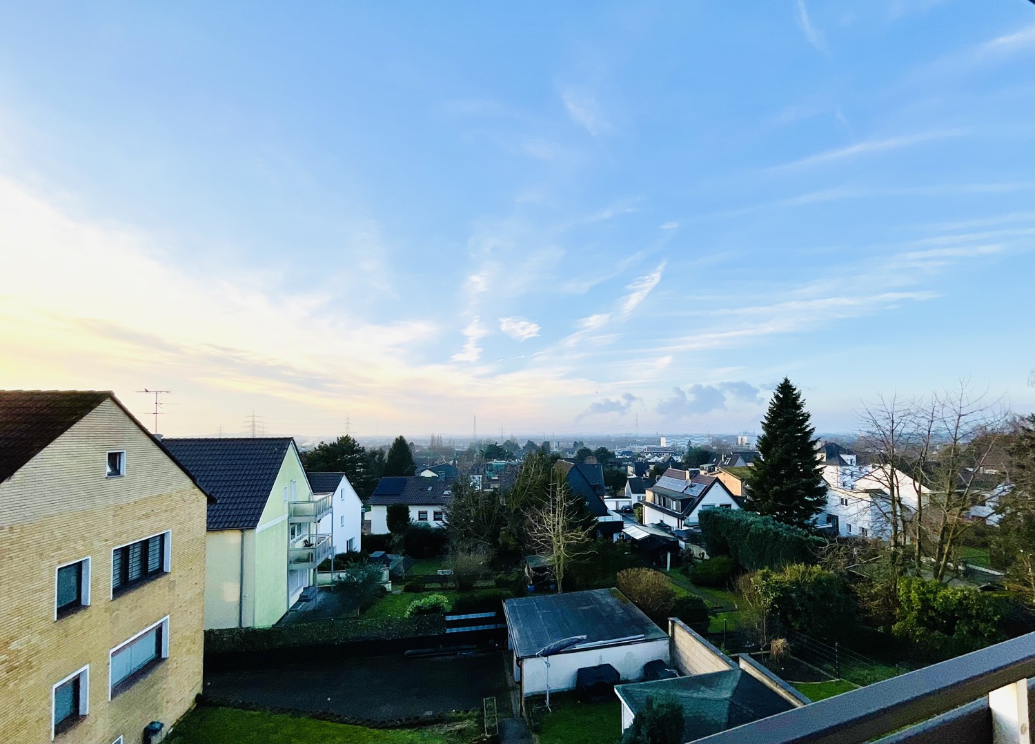 Ausblick Balkon