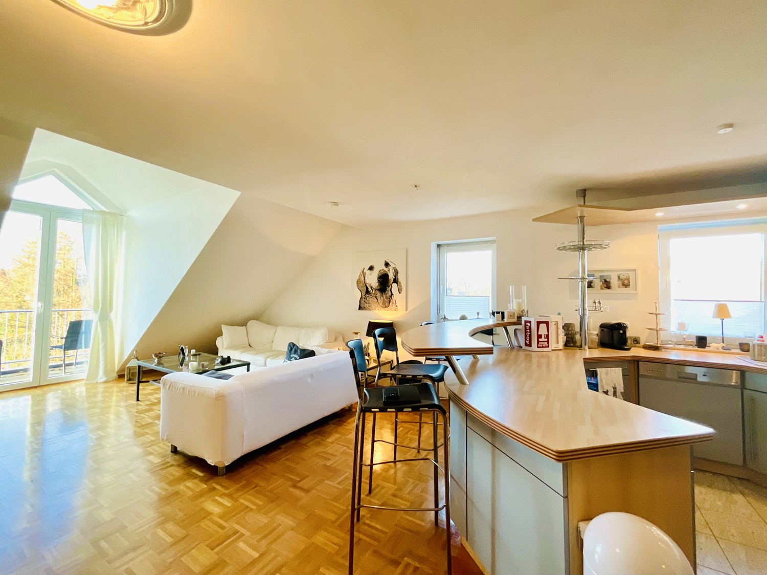 Wohnzimmer Dachgeschoss
