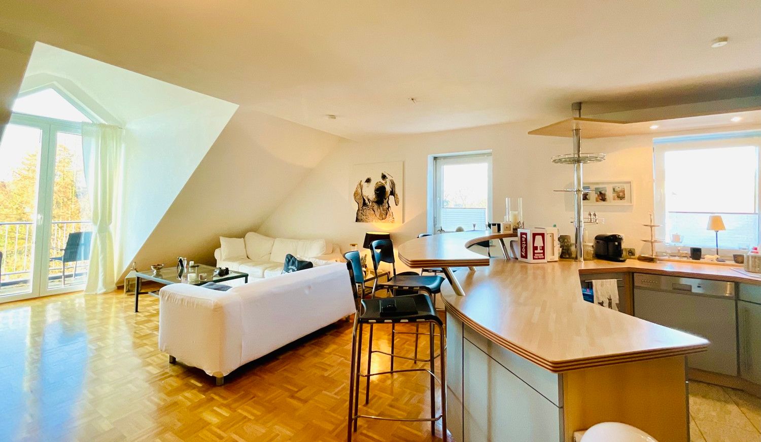 Wohnzimmer Dachgeschoss