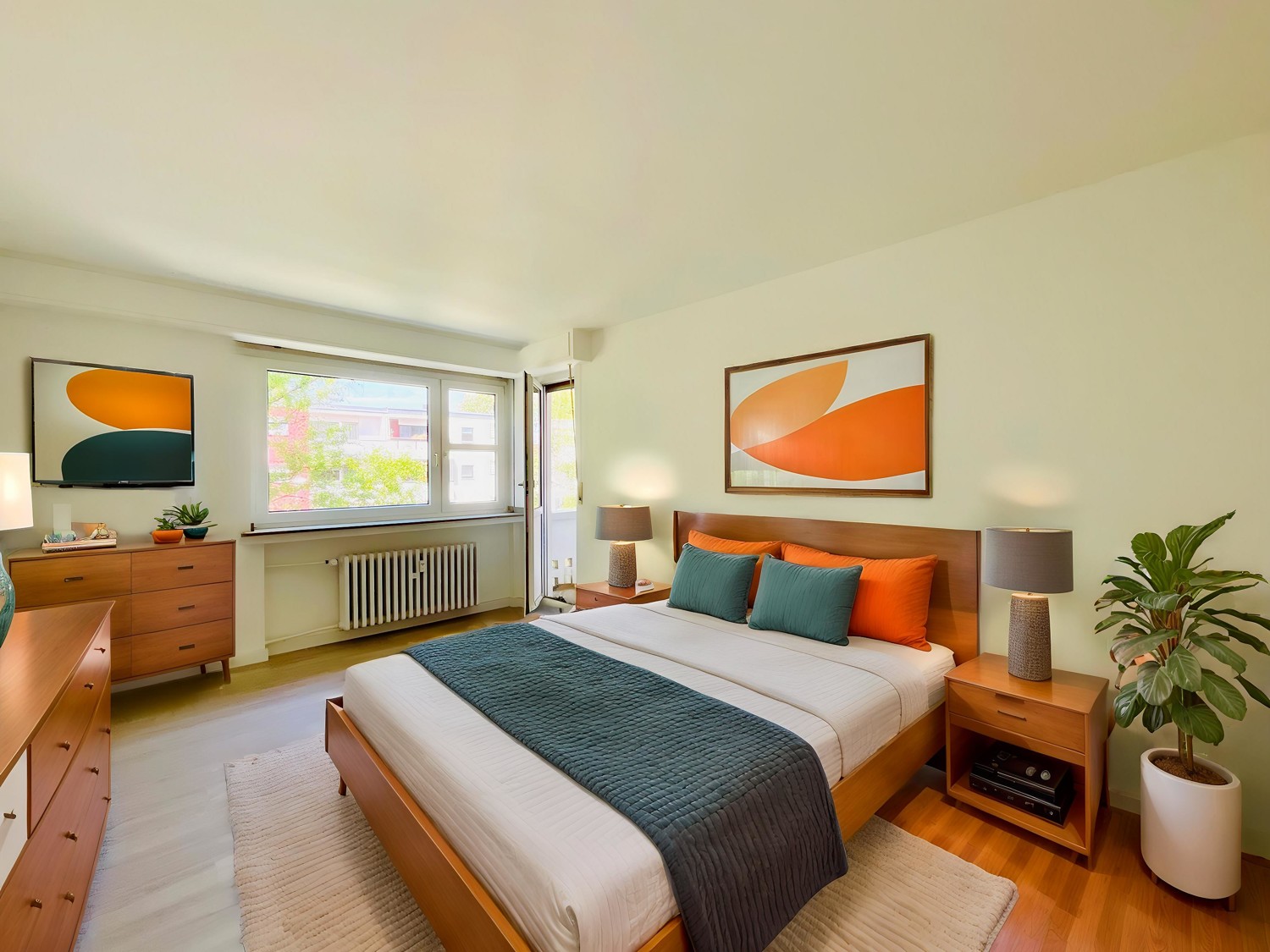 Gestaltungsbeispiel Schlafzimmer